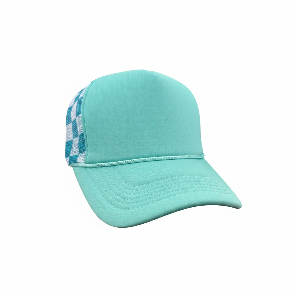 Checkered Patch Hat