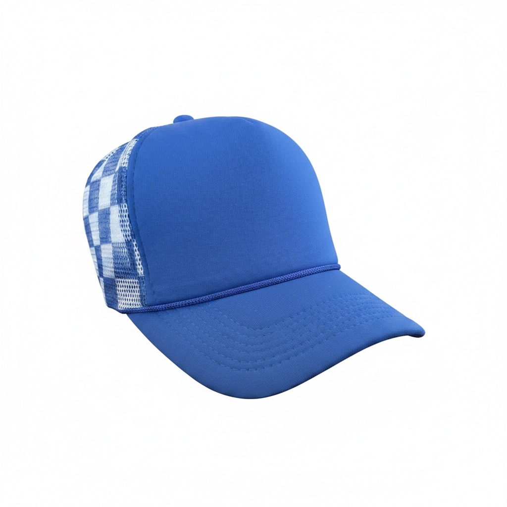 Checkered Patch Hat