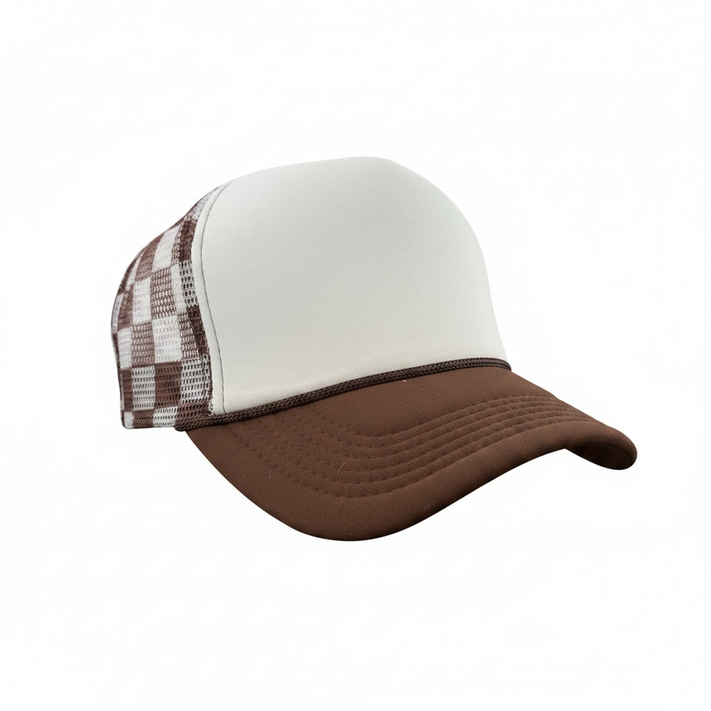 Checkered Patch Hat
