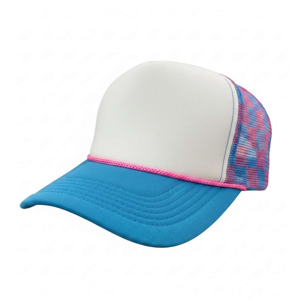 Checkered Patch Hat