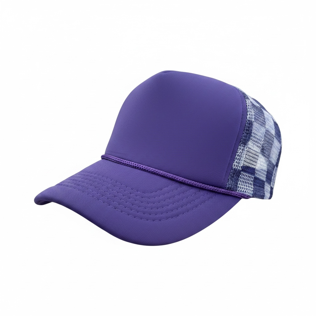 Checkered Patch Hat
