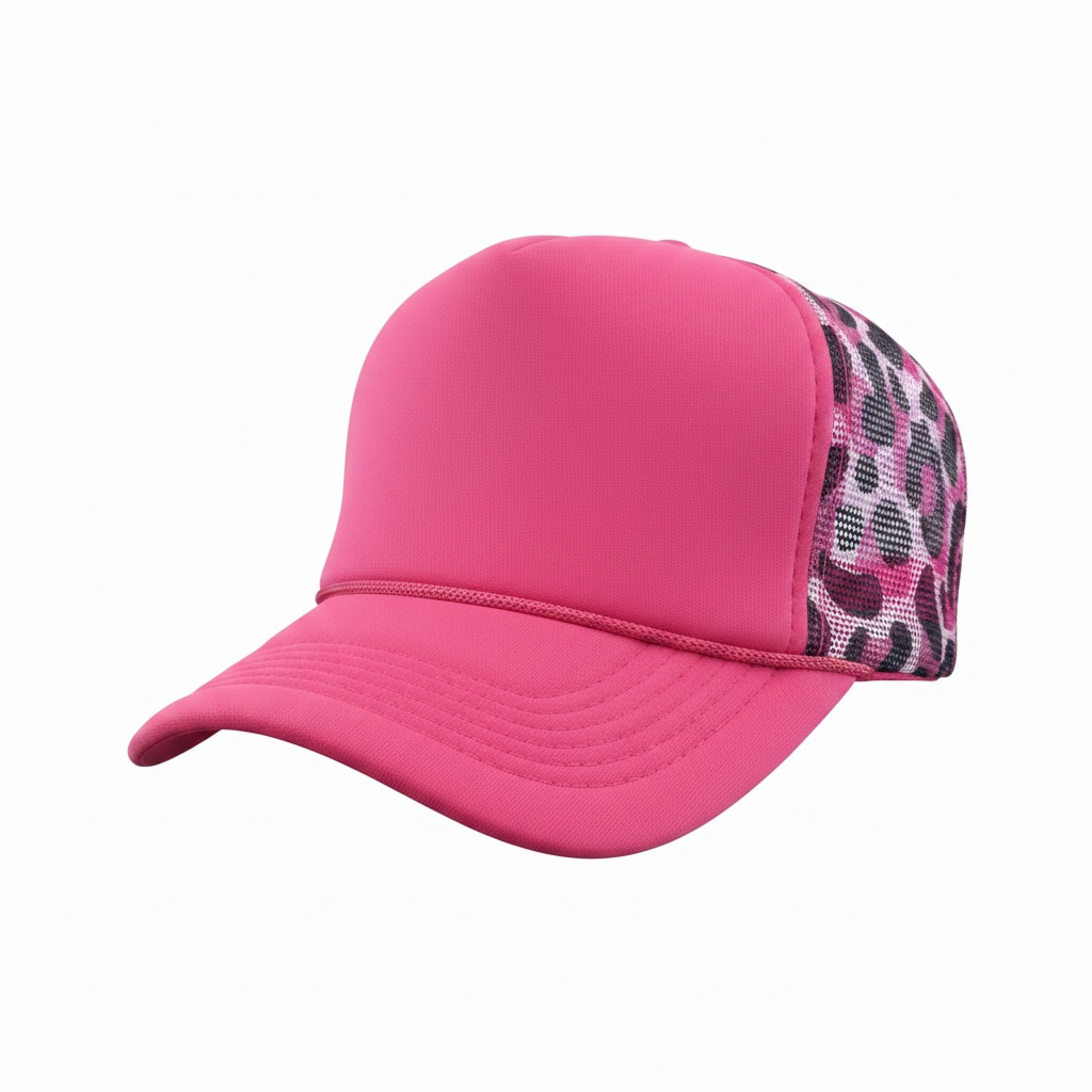 Animal Print Patch Hat