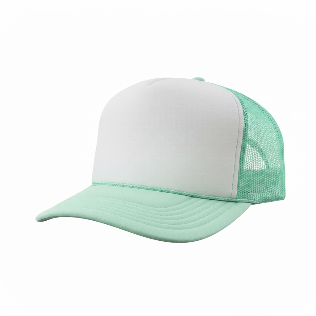 Solid Patch Trucker Hat