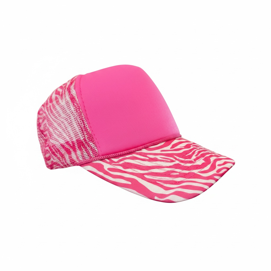 Animal Print Patch Hat