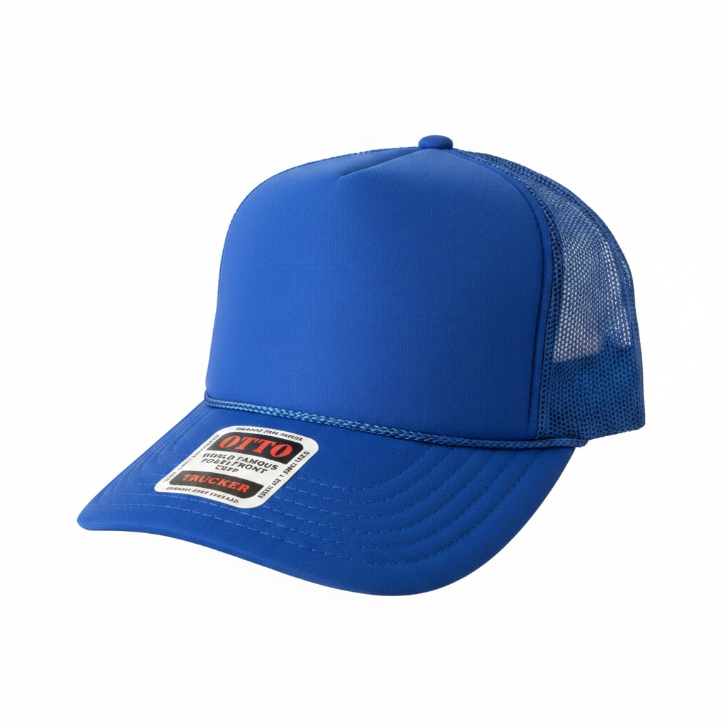 Solid Patch Trucker Hat