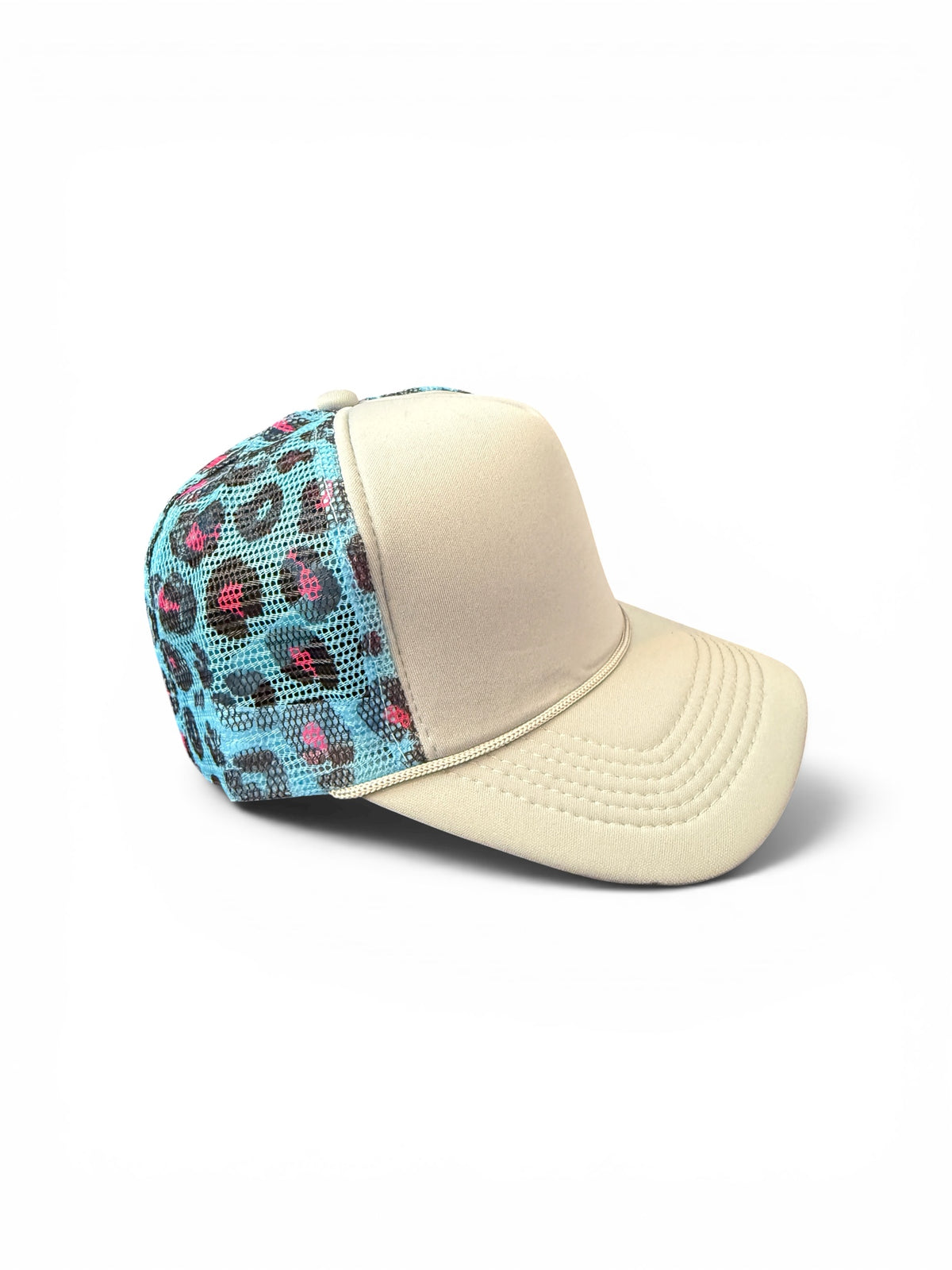 Animal Print Patch Hat