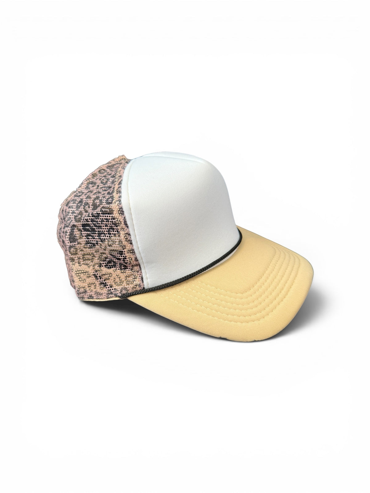 Animal Print Patch Hat
