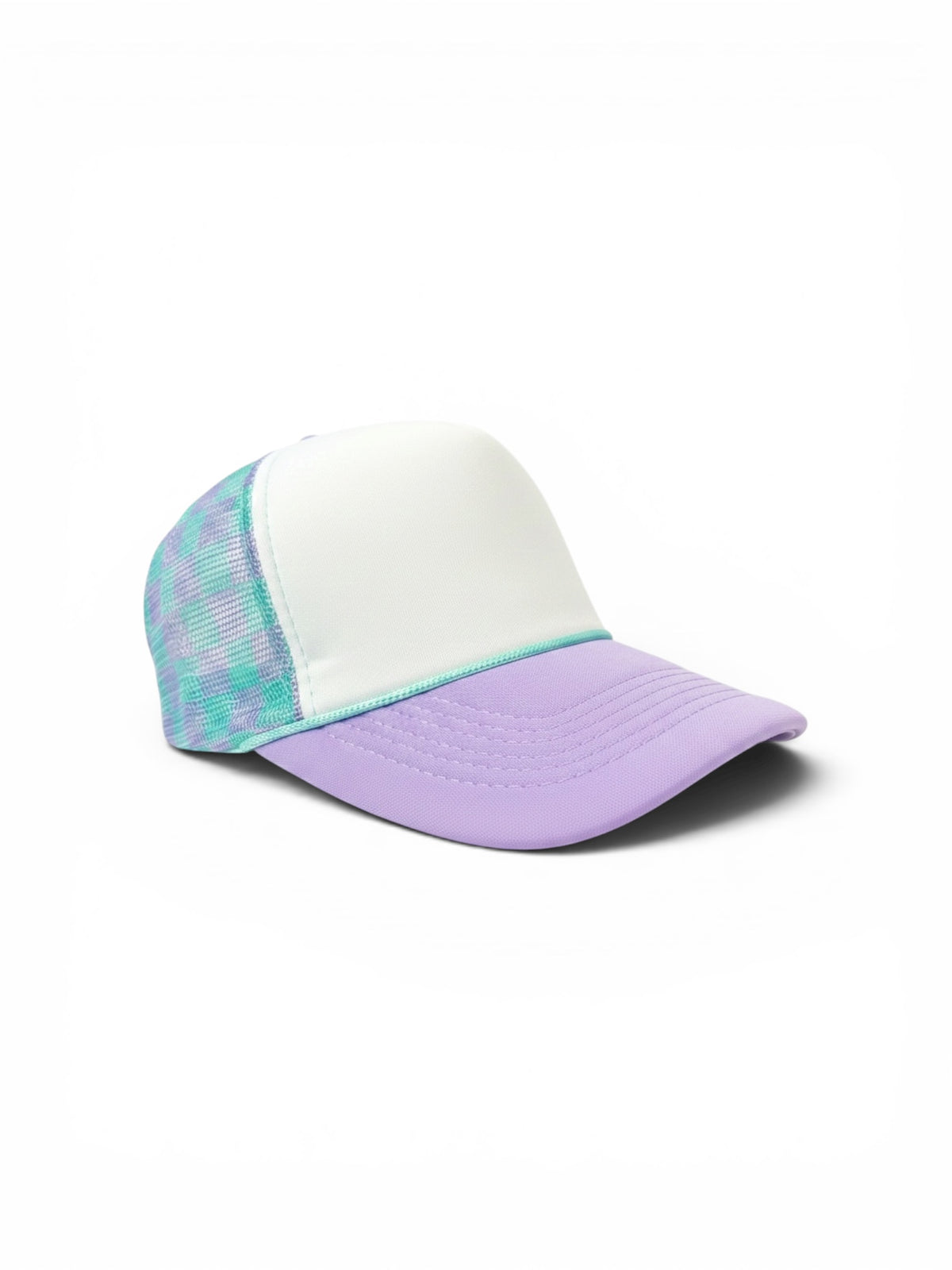 Checkered Patch Hat